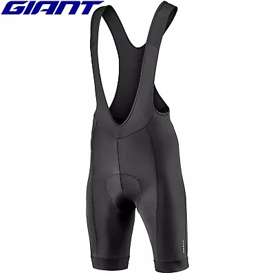 Giant Rival Mens Cycling Bib Shorts - Black • $89.95