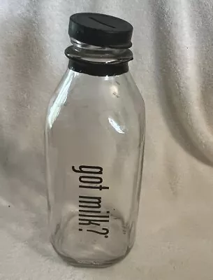 Vintage Stanpac Quart Milk Bottle Bank “got Milk” Rare • $30