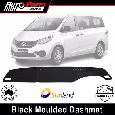 Fits LDV G10 SV7A 04/2015 2016 2017 2018 2019 2020 2021 2022 2023 Black Dashmat* • $104.99