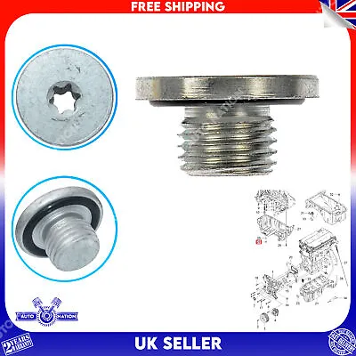 Oil Pan Sump Plug For Vauxhall Insignia Astra Corsa Vectra Zafira 652477 • £4.75