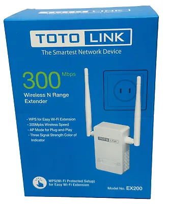 NEW WPS 300Mbps WiFi Range Extender Wireless Repeater Wall Plug-in Easy Setup • $11.99