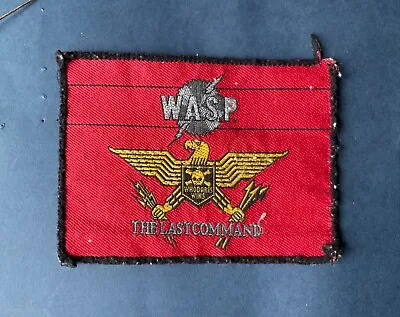 Vintage WASP Cloth Badge Patch Rock Heavy Metal The Last Command Blackie Lawless • $23.63