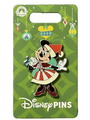 2023 Disney Parks Minnie Mouse Holiday Christmas OE Pin • $7.99