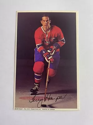 1971-72 Montreal Canadiens Postcard Terry Harper • $5.89