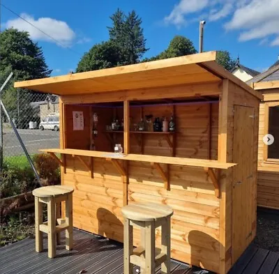 8 X 4 Outdoor Garden Pub / Cocktail Bar / Shed  • £912.45