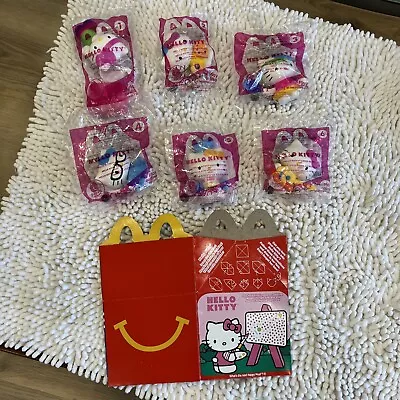 2013 Hello Kitty McDonalds Happy Meal Toys NEW Complete Set Of 6 • $32