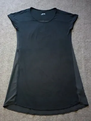 Columbia Tank Dress Womens Sz Large Black Sports Outdoor Zipped Pocket Mini * • $24.99