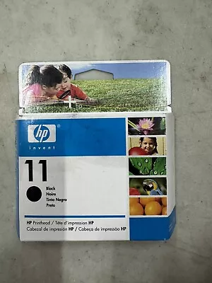 HP C4810A Genuine Printhead HP 11 Black Printhead In Box Expired 2007 • $99.99