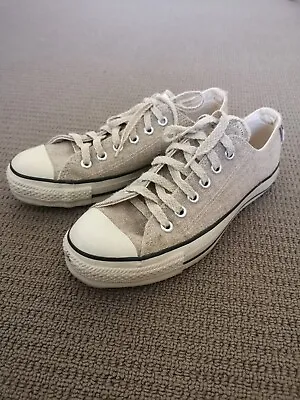 Vintage 90's Converse All Star Hemp Low Rise Sneaker Size 7 Women's • $120