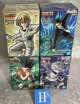 Hunter X Hunter Figure Set Of 4 Gon Killua Kurapika Leorio VIBRATION STARS NEW • $191.27