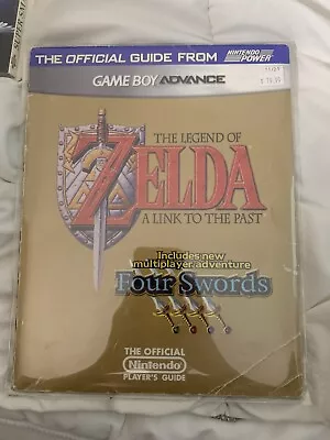 Legend Of Zelda: A Link To The Past Four Swords GBA Nintendo Strat Guide Minty • $19.99