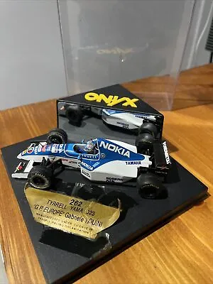 Onyx 1:43 262 Tyrrell Yamaha 023 GP Europe Gabriele Tarquini F1 Diecast Model • £10