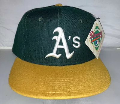 Vtg Oakland A’s Athletics Fitted Hat NEW ERA Deadstock Size 7 3/4 80s 90s NWT • $29.99