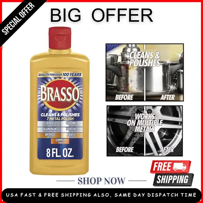 Brasso-2660089334 Multi-Purpose Metal Polish 8 Oz • $9.49