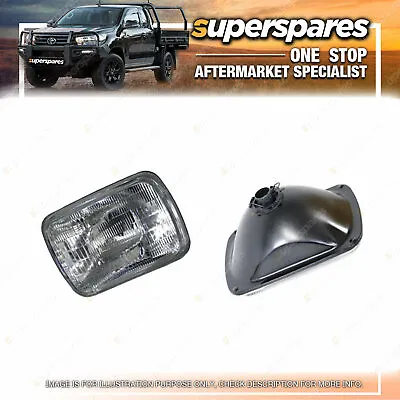 Superspares Universal 7 X 5 Square Headlight For Jeep Grand Cherokee ZG ZJ 96-99 • $94.95