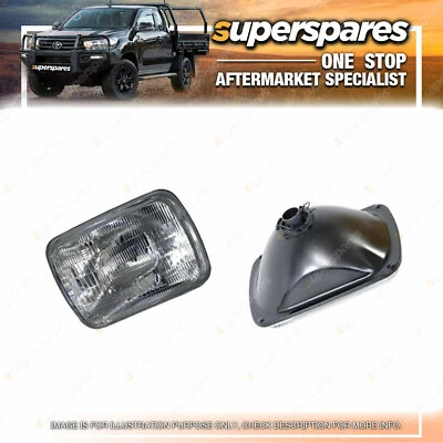 Superspares Universal 7 X 5 Square Headlight For Jeep Grand Cherokee ZG ZJ 96-99 • $94.95