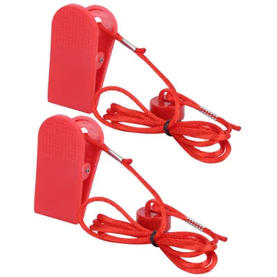 $12.75 • Buy 2pcs Safety Clip Fitness Accessories Switch Switch Safety Lock Magnet Treadmill