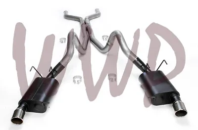 Performance Dual 3  CatBack Exhaust Muffler System 13-14 Ford Mustang GT 5.0L V8 • $399.95
