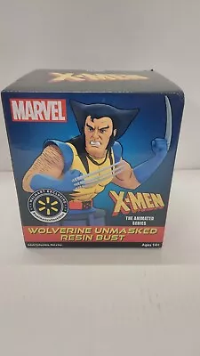Animated X-Men Marvel Unmasked Wolverine 6 Inch Resin Bust Collectible 3005 Made • $34.99