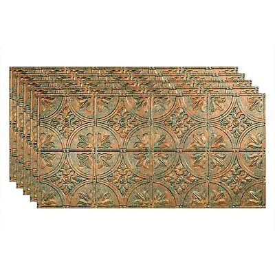 $2.99 • Buy Fasade - 2ft X 4ft Traditional Style #2 Glue Up Ceiling Tile/Panel (5 Pack)