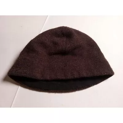 Eddie Bauer 25% Wool Brown Winter Cap Hat • $7