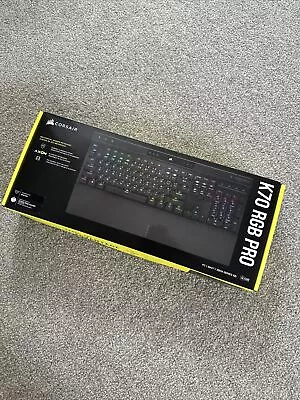 $150 • Buy CORSAIR K70 RGB PRO Mechanical Gaming Keyboard - Speed Silver CherryMX