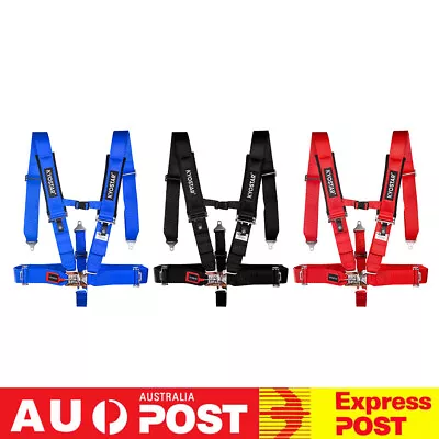 Kyostar Universal 3  Race Car Seat Belts 5-Point SFI 16.1 Safety Harness Polyest • $105.88