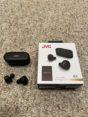 JVC HA-FW1000T Wireless Earbuds 11mm Wood Carbon Driver-Noise Cancelling-Tested • $75