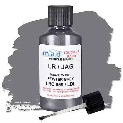 Jaguar / Land Rover 659 / Ldl Bonatti / Pewter Grey Paint Touch Up Kit 30ml Lr • £6.39