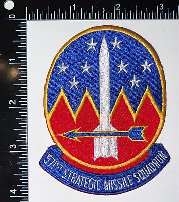 USAF 571st Strategic Missile Squadron SOUVENIR Titan II Museum Patch • $12