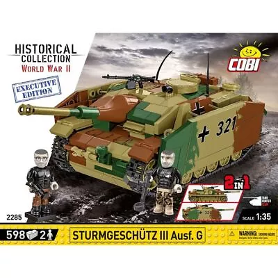 Cobi - World War II - Sturmgeschutz III AUSF.G 598 Pcs**NEW & FREE UK SHIPPING** • $89.97