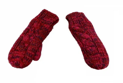 $15.04 • Buy Isaac Mizrahi Live! Women's Cable Knit Mittens Pink