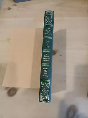 £5 • Buy THE HISTORY OF ENGLAND From 1485 To 1685 By THOMAS BABINGTON MACAULAY -FOLIO SOC