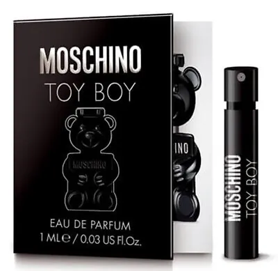 1 Sample Vial MOSCHINO TOY BOY For Men 0.03 Oz 1 Ml Eau De Parfum Vial Spray NEW • $5.99