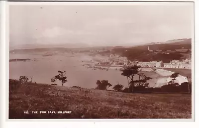 An Early Real Photo Post Card Of The Two Bays Millport. Great Cumbrae. Bute • £2.25