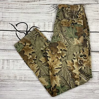 Vintage Camo Cargo Pants Men’s Size 33x33 Realtree Advantage Hunting USA Made • $39.95