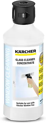 Karcher Glass Cleaning Concentrate Window Vac Cleaner Detergent Solution 500ml • £8.80