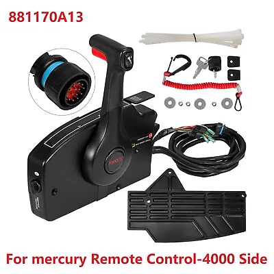 Outboard Engine Throttle Control For Mercury Remote Control-4000 Side 881170A13 • $359.99