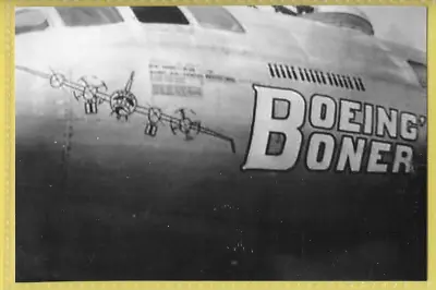 USAAF B29 Superfortress  Nose Art Boeing's Boner #0000 Re-Print 4x6 • $5.39