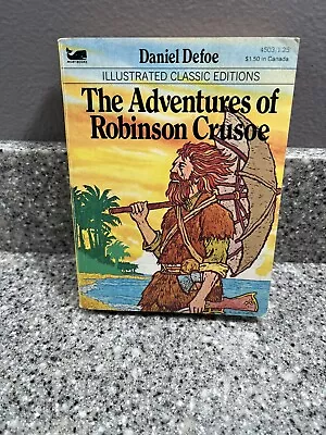 The Adventures Of Robinson Crusoe By Daniel DeFoe Illustrated Classic Moby Books • $5.99
