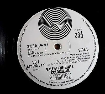 COLOSSEUM Valentyne Suite UK 1st Ever Pressing Vertigo Swirl 'Philips` Psych EX! • $112.05