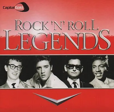 Capital Gold Rock 'n' Roll Legends - Buddy Holly Little Richard - 2 Cds - New!! • £5.95