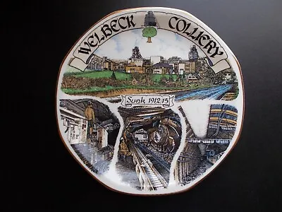 Colliery Collectors Plate -welbeck Colliery • £18