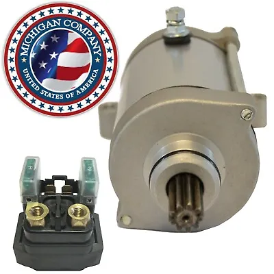 Fit Yamaha Grizzly 660 Starter Relay Starter Motor 5KM-81890-00-00  4SV-81800-00 • $59.94