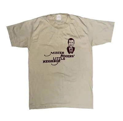 Vintage 1980s Mister Rogers Little Neighbor Shirt • $70