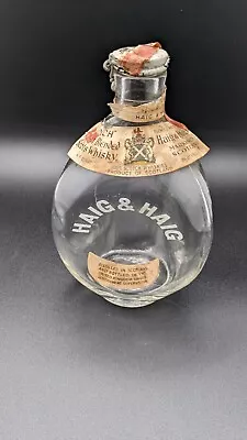 Vintage Haig And Haig Pinch Scotch Whiskey Bottle W/Original Cap & Labels • $45