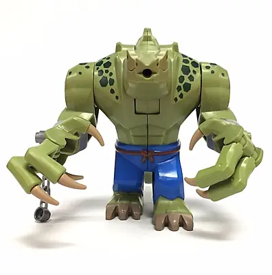 £114.35 • Buy Lego Killer Croc 70907 Big Figure W/ Claws Batman Movie Super Heroes Minifigure