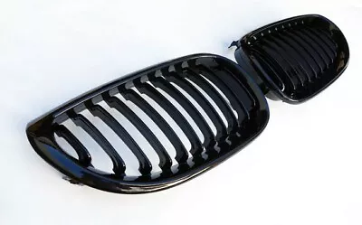 $59.95 • Buy BMW 5 Series E60 Performance Gloss Black Kidney Euro Sport Front Grill M5 04-10
