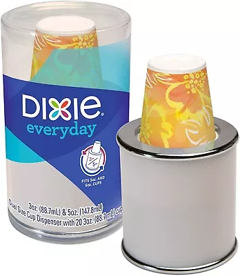 Dixie Disposable Paper Cup Dispenser For 3 Ounce Or 5 Bath Cups (Pack Of 1) • $10.89