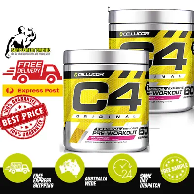 2 X Cellucor C4 ORIGINAL ID SERIE Pre Workout Preworkout 60 Serves TWIN PACK • $117